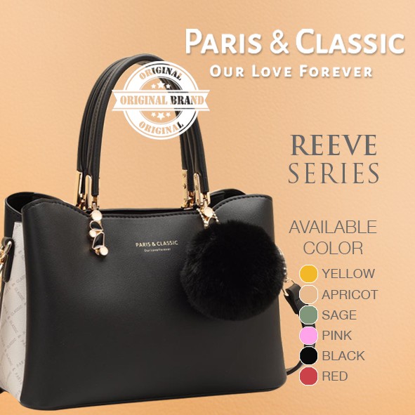 Paris Classic Tas Wanita Import Branded Original Terbaru Handbag Selempang Wanita Top Handle Bag Tas Fashion Wanita Import [PC 98984]