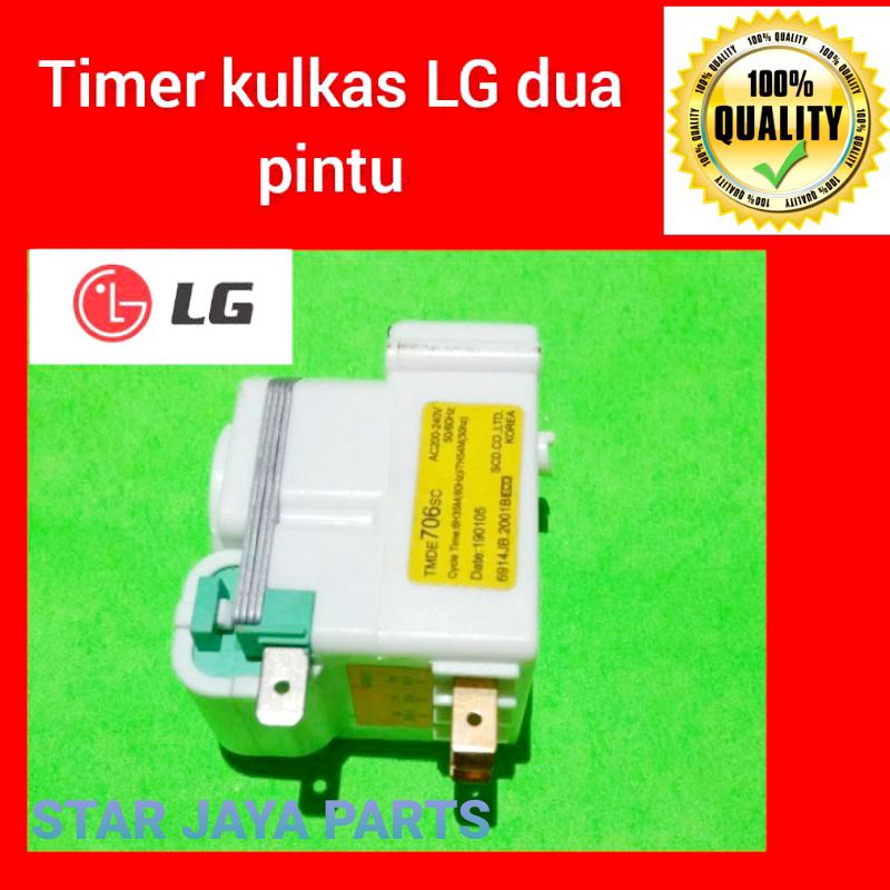 Timer kulkas LG 2 pintu TMDE 706