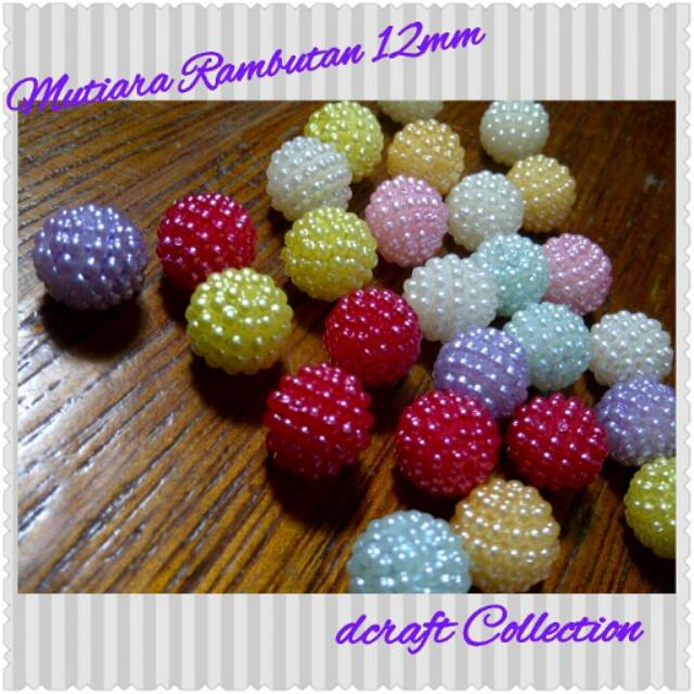 Mutiara Rambutan 12mm
