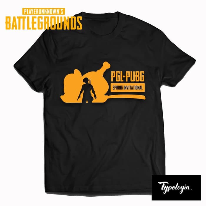 Kaos Baju Obral Combed 30S Distro PGL PUBG SPRiNG iNViTATiONAL Murah