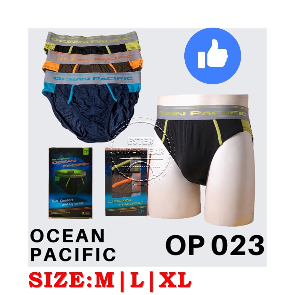 CD Pria OCEAN PACIFIC OP 023 ISI 3PCS