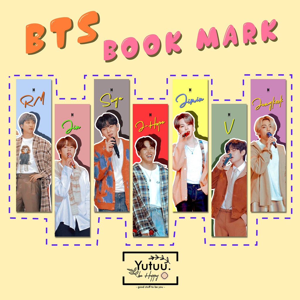 BOOKMARK BANGTAN/ PEMBATAS BUKU  unofficial