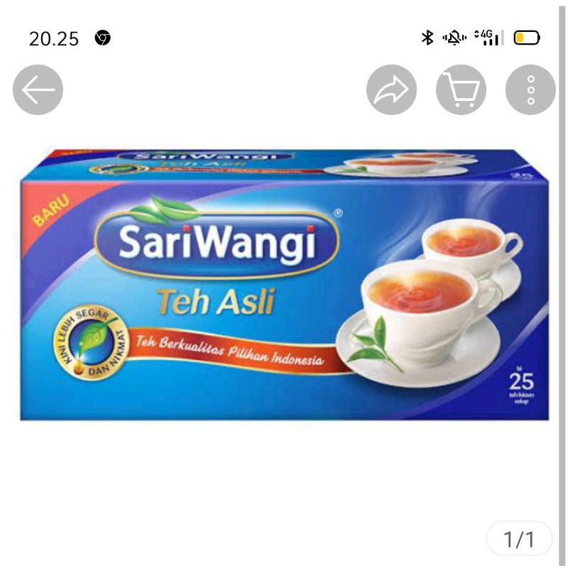 

Teh Sariwangi Kotak/ 25