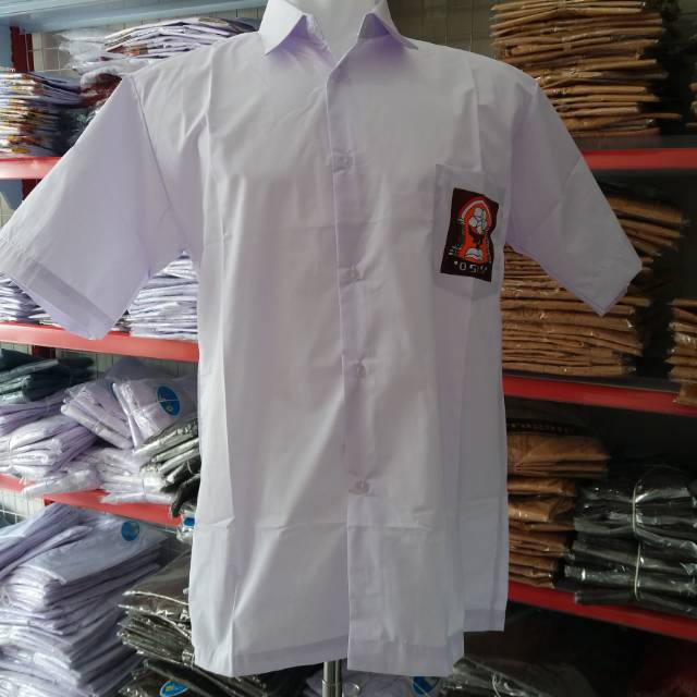 Baju Seragam SMA / Seragam Kemeja SMA / Seragam Kemeja SMA Lengan Pendek
