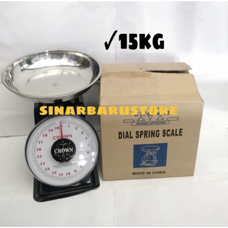 Timbangan Duduk Crown 15KG