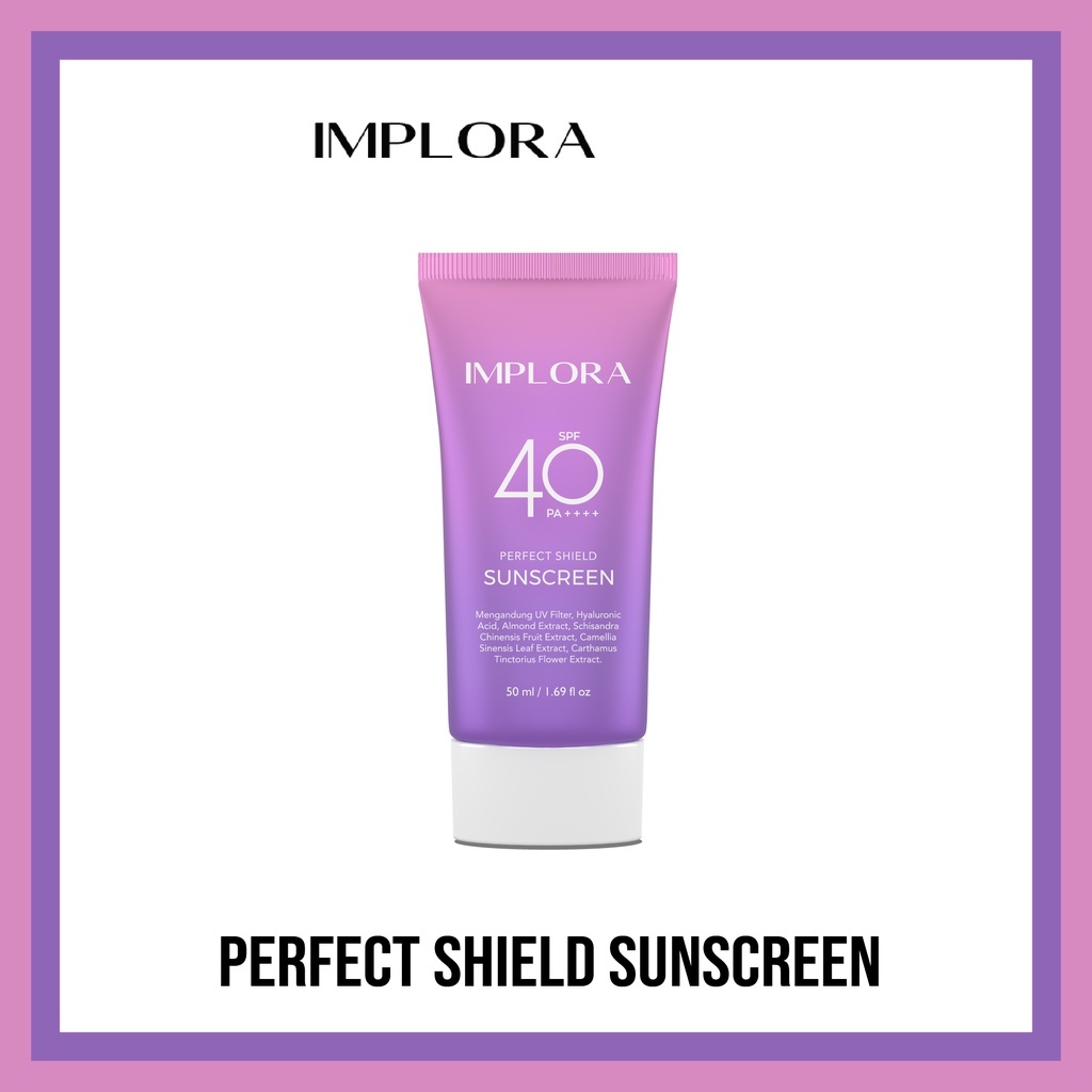 ★ BB ★ Implora Perfect Shield Sunscreen Spf40 PA++++ 50ml