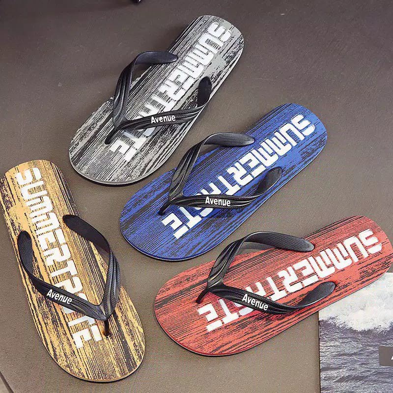 Sandal Jepit Pria Summertaste Avenue | Sendal Distro Surfing Casual | Sandal Jepit