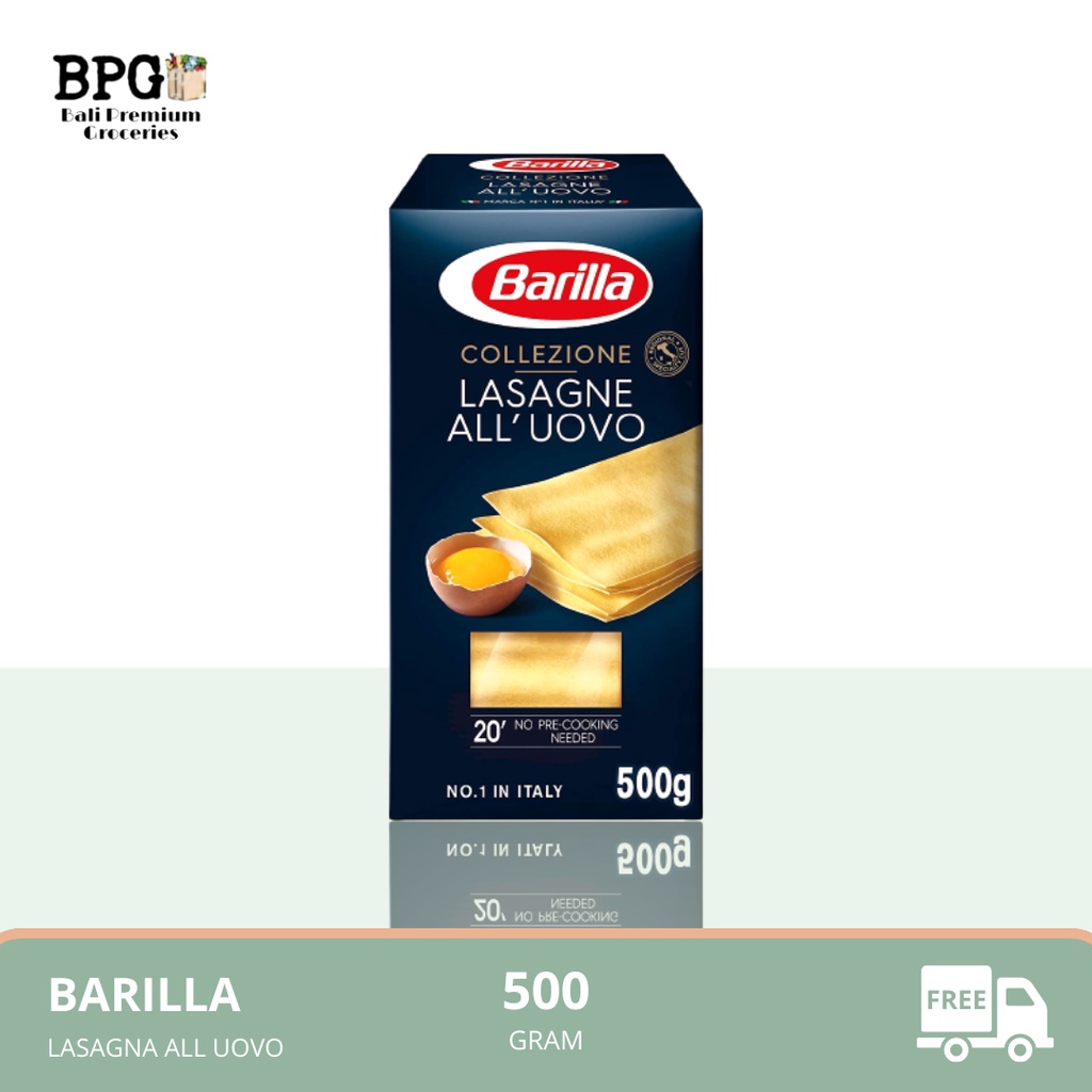 

BARILLA LASAGNA UOVO 500GR