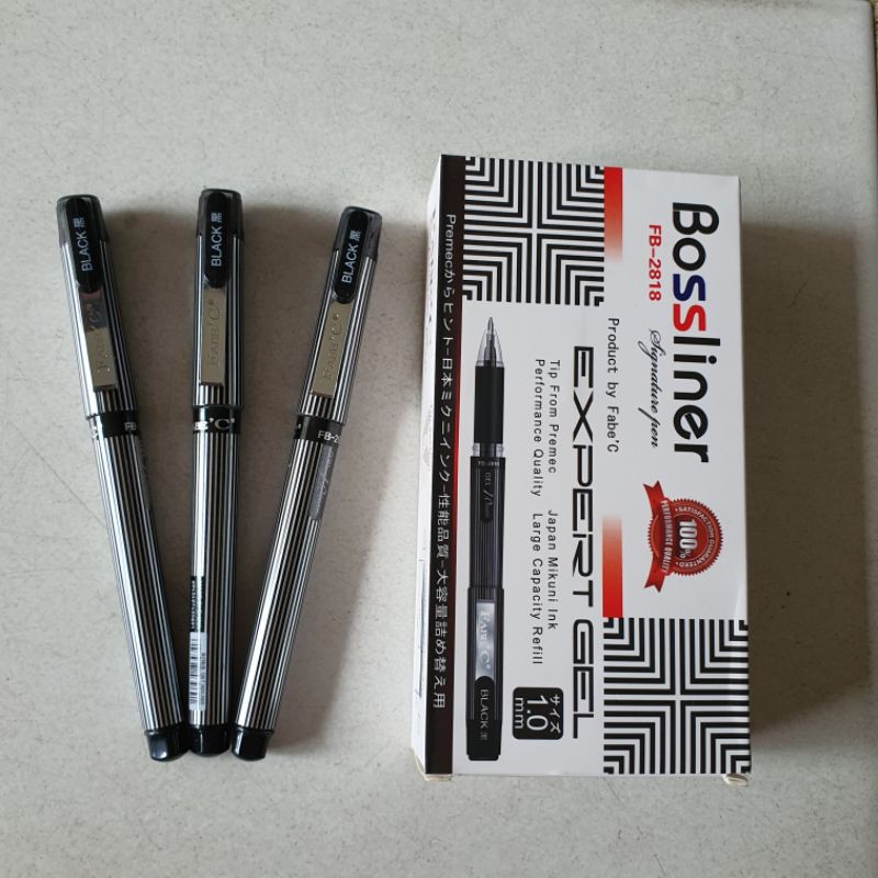 

Pena gel 1.0mm Bossliner Fabe'c FB 2818