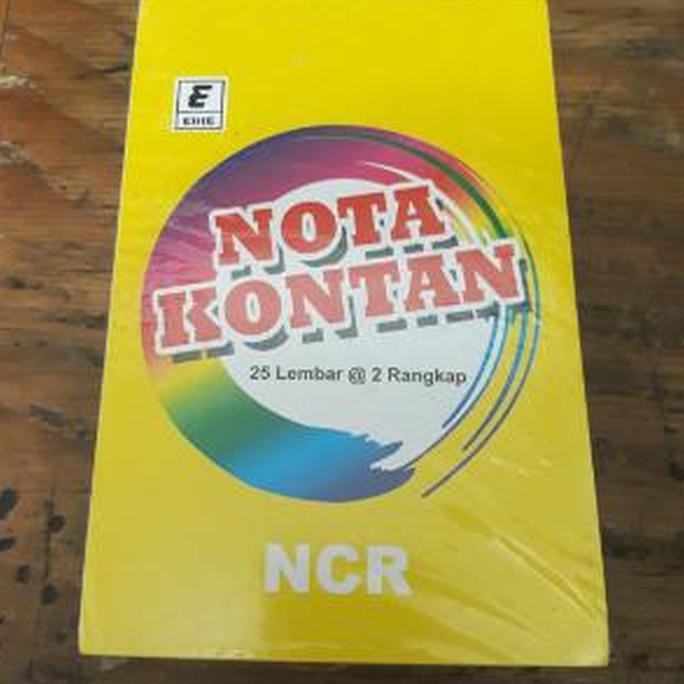 

Nota Kontan/Buku Bon 2 PLY Kecil TERJAMIN