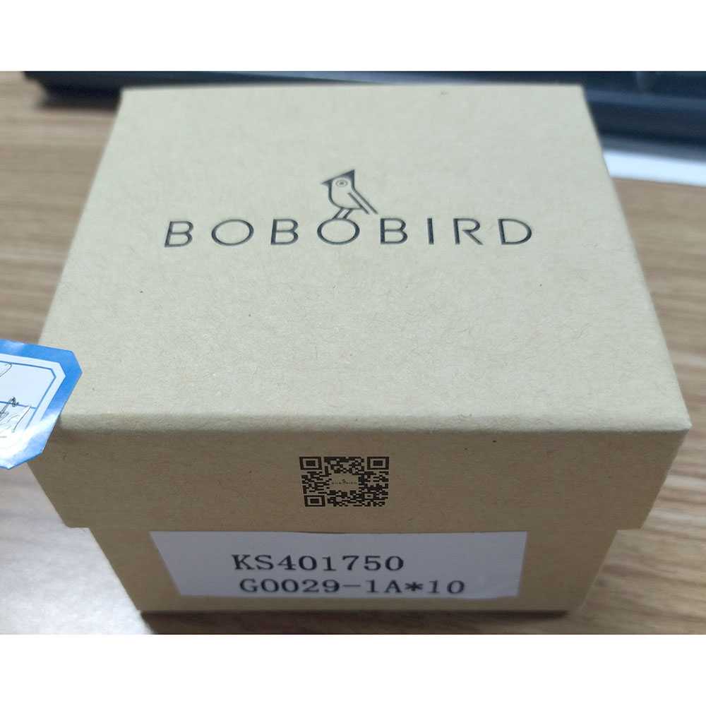 Jam Tangan Kayu Bambu Analog Pria Wanita BOBO BIRD Bamboo Zebra - W-O29/O10