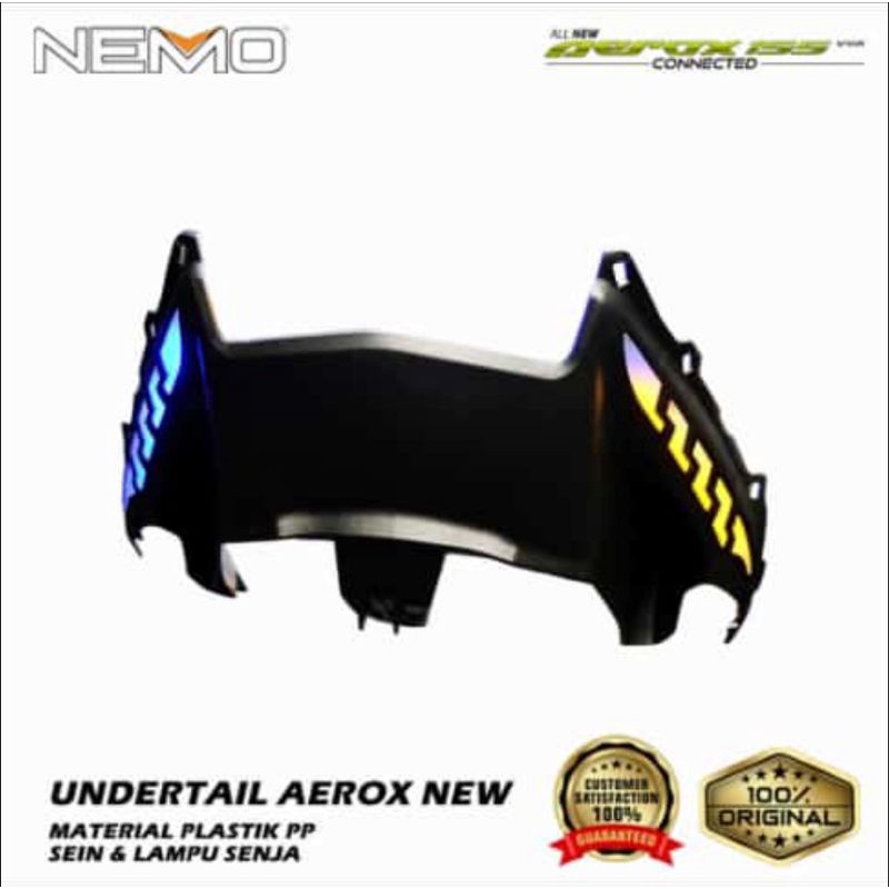 Lampu Undertail Motor Aerox New Connected 2020 - 2022 High Quality Undertail Lamp Yamaha New Aerox Trend Terbaru