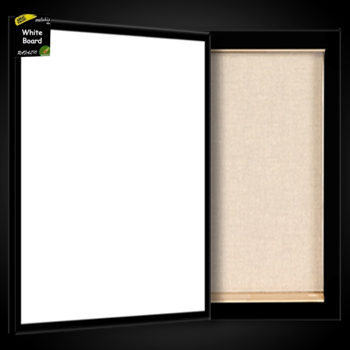 

White Board Melamin Papan Tulis Putih By Ravalio 70x150 cm