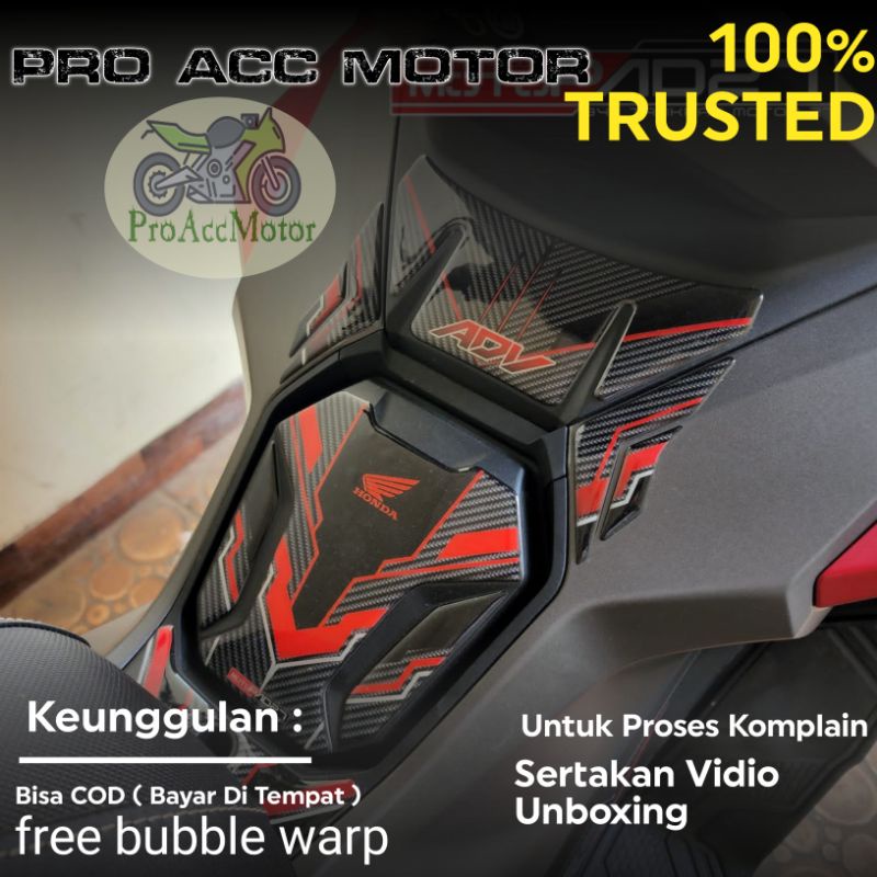 Stiker ADV 160 Stiker Tankpad ADV 160 Sticker Deckpad ADV 160