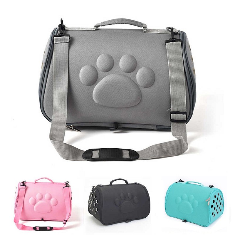 Large Size Besar - Pet Cargo Pet Carrier Bag Pawn Feet Stamp for Cat &amp; Dog Tas Anjing Kucing