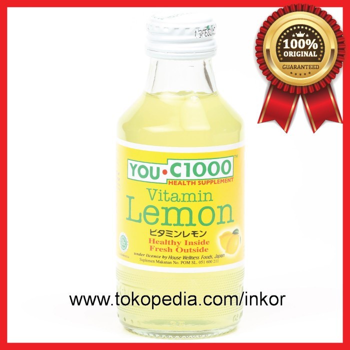 Jual YOU C1000 VITAMIN C RASA LEMON 1000MG 140ML Shopee Indonesia