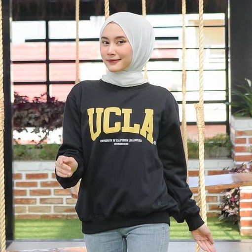 Public - Ucla Sweater Sweatshirt Pria Wanita