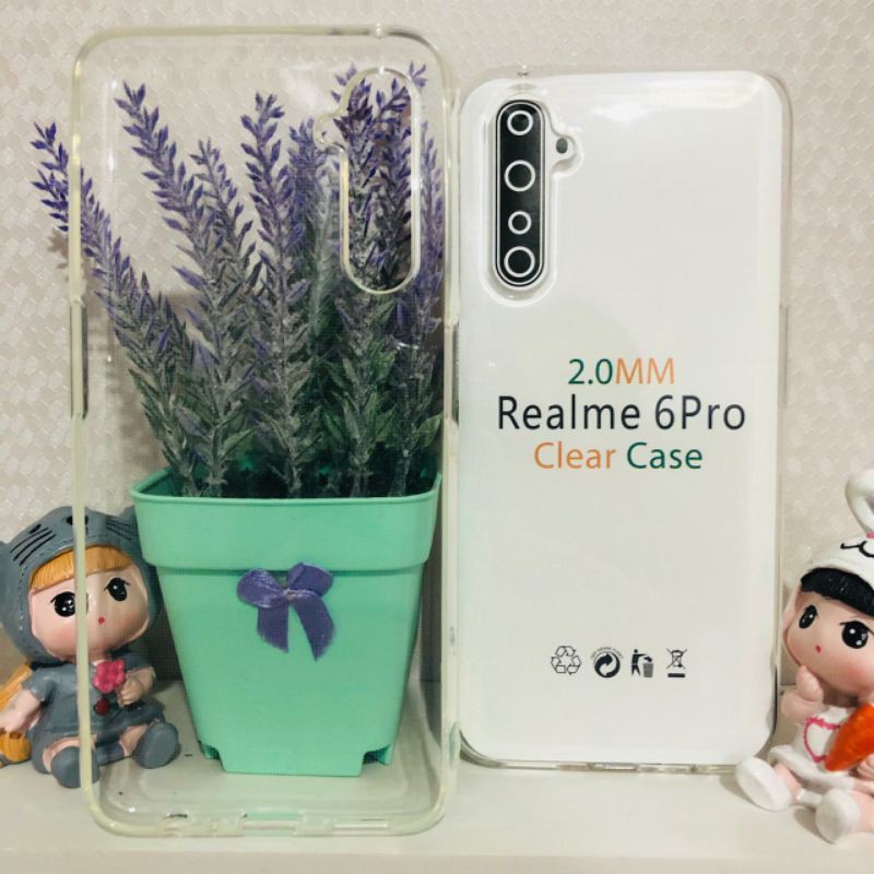 Silikon Jelly Soft Case Bening Realme 6 Pro Softcase