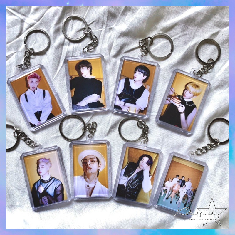 [kstuffind] BTS BUTTER GANTUNGAN KUNCI ACRYLIC BTS GANCI AKRILIK KEYCHAIN MURAH BUTER