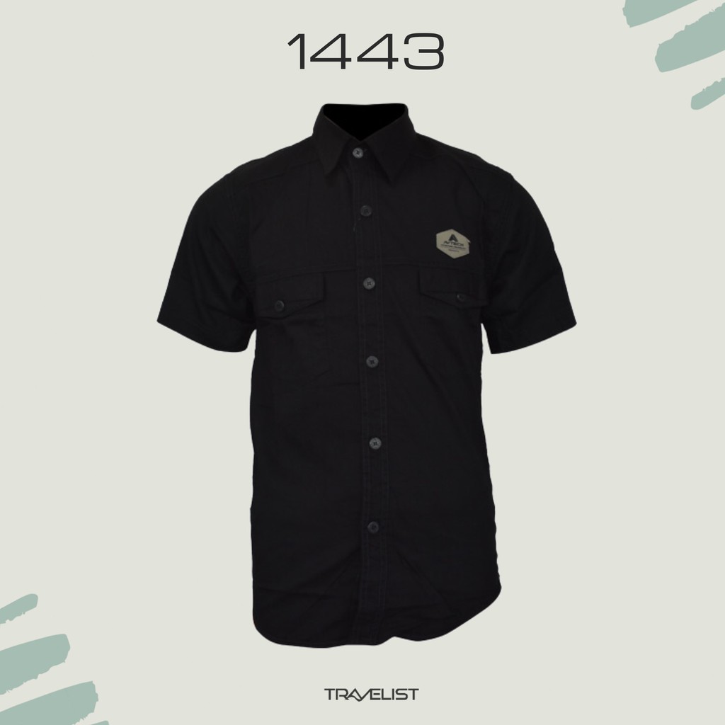 Avtech 1443 / PDL / kemeja / lengan panjang / kemeja polos / baju lapangan / casual / kemeja avtech