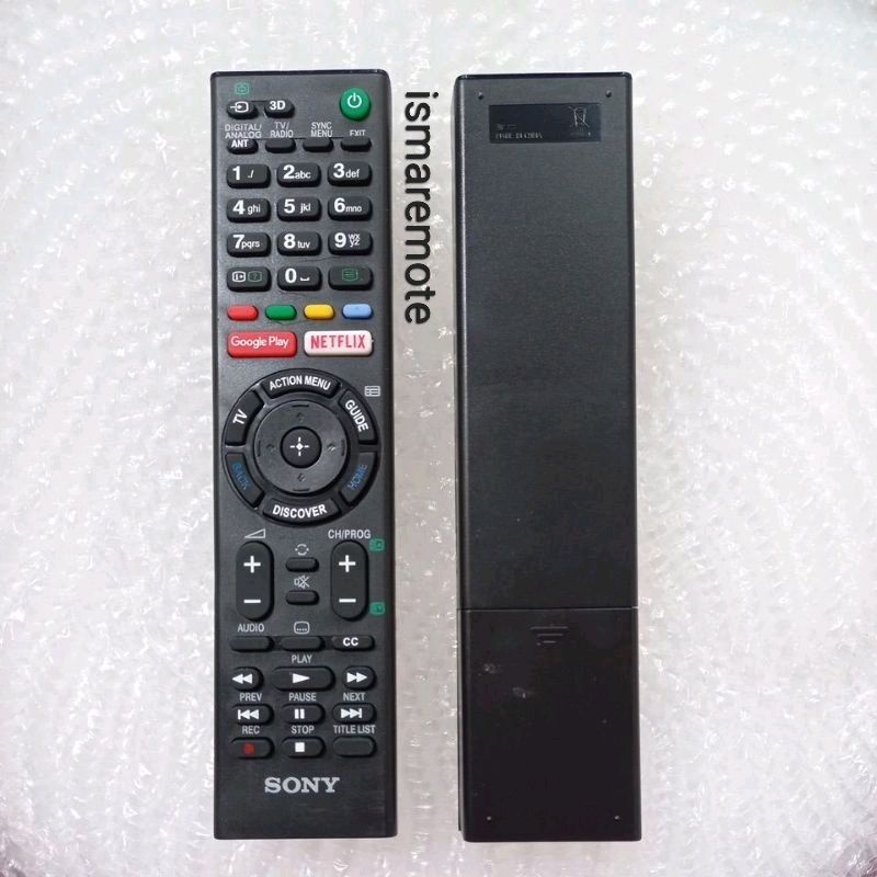 REMOTE REMOT TV SONY SMART TV SEPERTI ORIGINAL