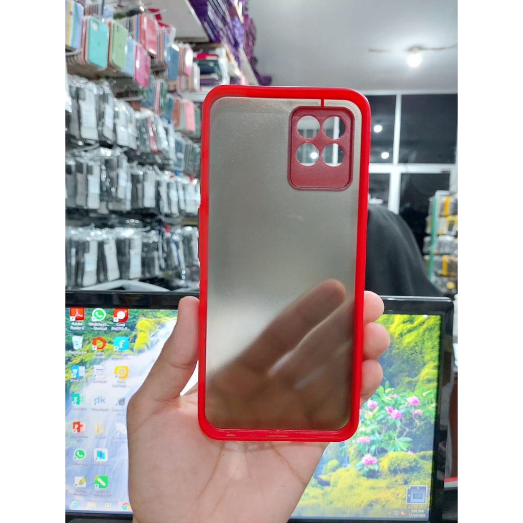 Bumper AERO CASE Realme 8i 6.6 Inchi Premium Hardcase My Choice List Warna Matte