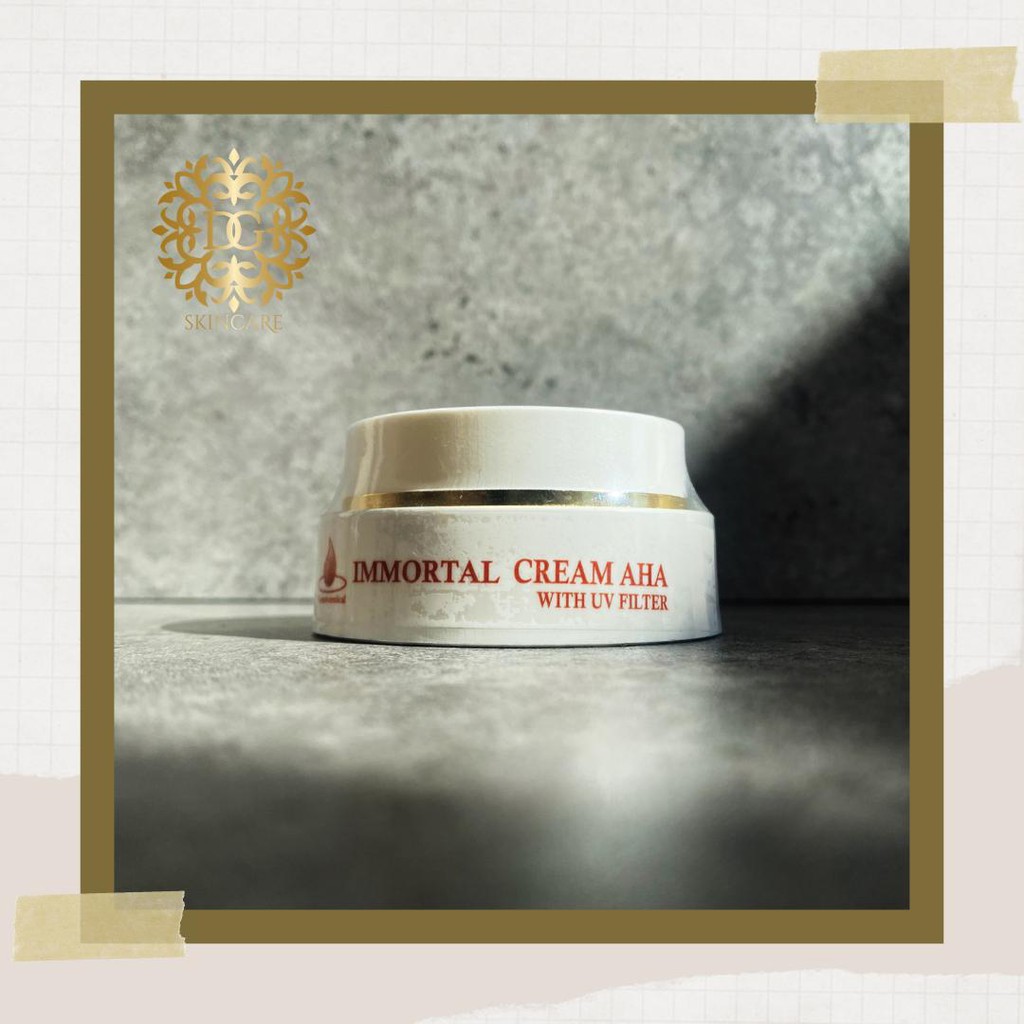 [ORIGINAL BPOM] IMMORTAL CREAM AHA UV VILTER