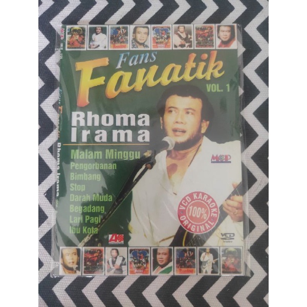 VCD KARAOKE ORIGINAL FANS FANATIK RHOMA IRAMA VOL.1