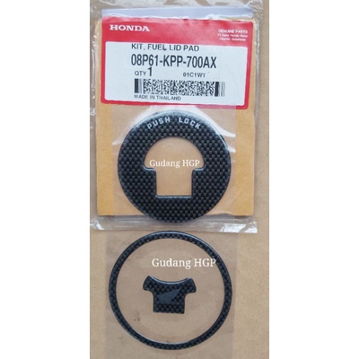 Kit, Fuel LID Pad Carbon Honda CBR 250R CBU CBR 150R CBU 08P61-KPP-700AX Ori Honda Genuine Accessori