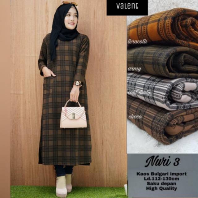 NURI TUNIK  by Valent Tunik  kaos  import berkualitas 