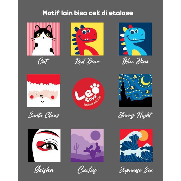 

DIY melukis kanvas anak cat lukis canvas paint by leo toys number 2 - cactus Bisa cod