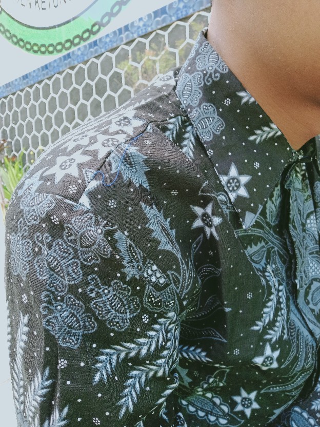 Baju Kemeja Batik Slimfit Pria Lengan Panjang Alisan Terbaru Bisa Cod