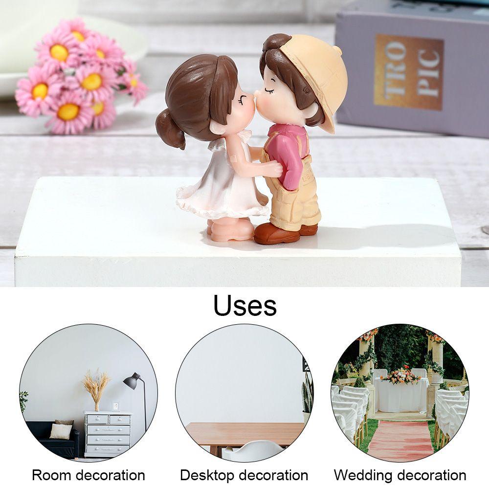 TOP Anc Ornamen Kerajinan Miniatur Pernikahan Rumah Couple