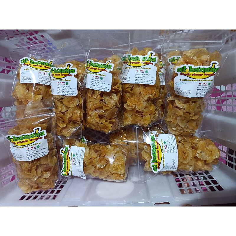 

ALBANANA Keripik Pisang Krenyes rasa MANIS