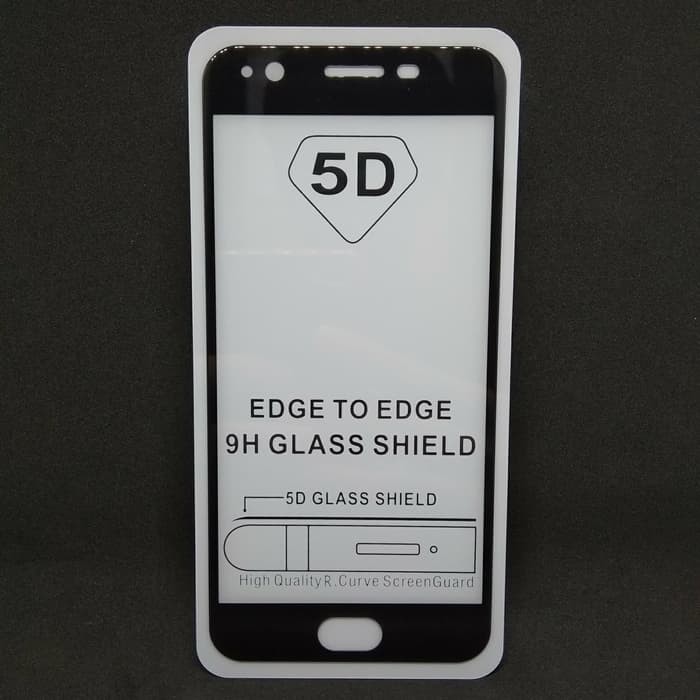 Tempered Glass Full Cover 5D Oppo A57