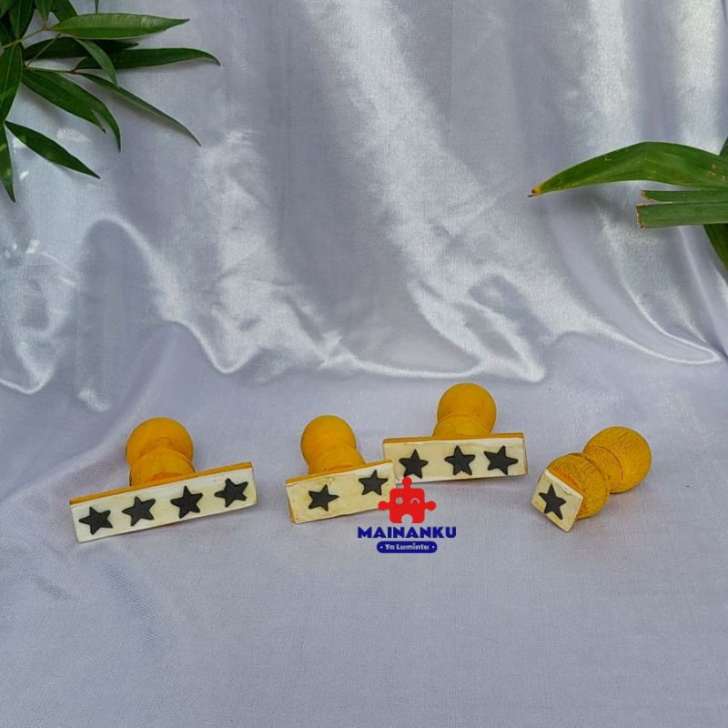 Mainan Edukasi Anak Stempel Bintang