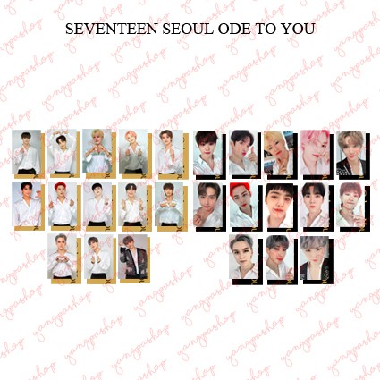 Jual [READY / SET] SEVENTEEN ODE TO YOU IN SEOUL SVTN PHOTOCARD