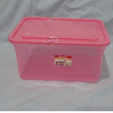Toples Makanan 2500ml / 2500 ml / Kotak Makan Plastik / Lunch Box / Ompreng