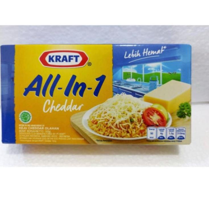 

Termurah dan terbaik >> Keju kraft all in one cheddar 165gr - kraft all in one 165gr