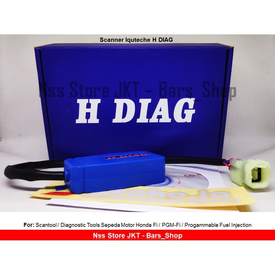 Scanner Motor Diagnostic Tool Iquteche HDIAG Honda PGM FI Scantool