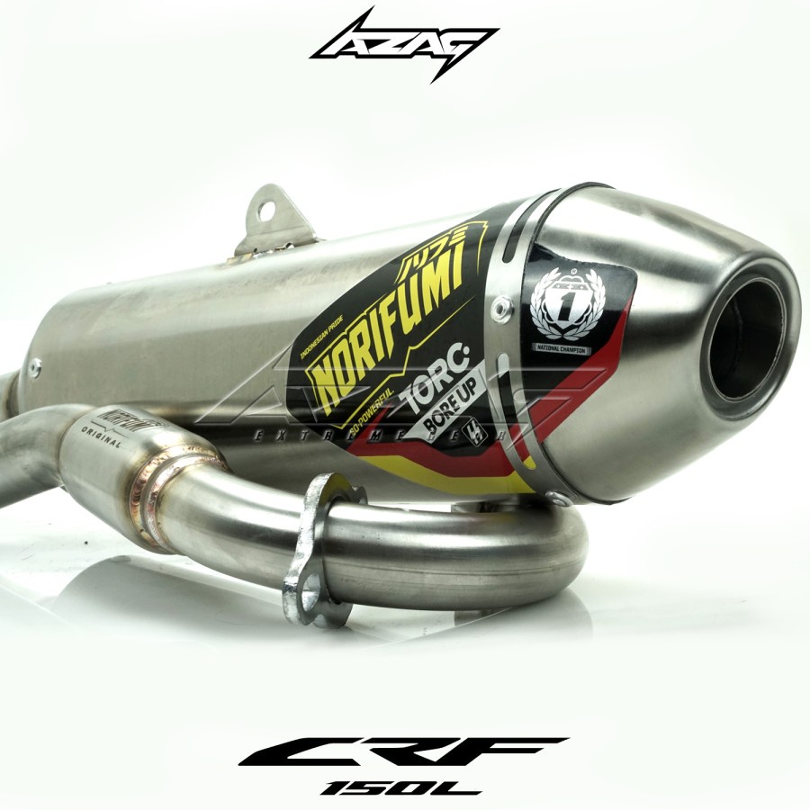 KNALPOT RACING CRF NORIFUMI TORC BORE UP