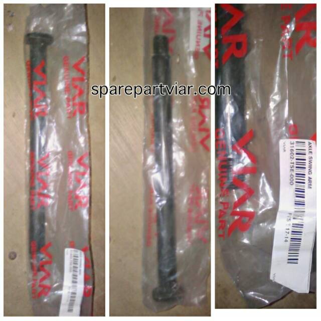 As swing arm axle swing arm viar cross x 250