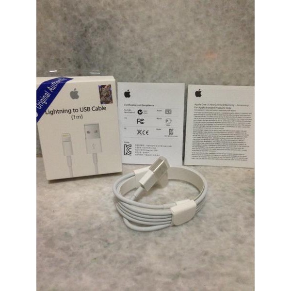 Kabel Data Charger iPhone iPad MacBook Lightning TypeC Original