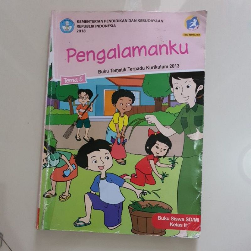 Buku Kelas 2 SD Tema 5 : Pengalamanku
