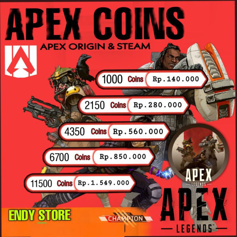 apex lengend Coin - Apex legend coins 11500 COIN
