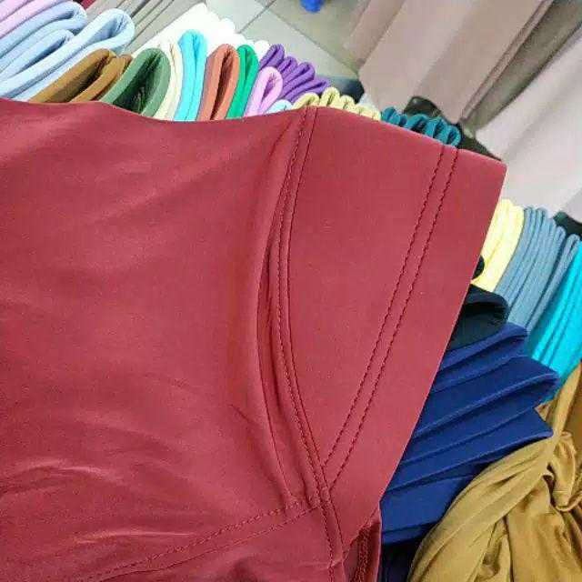 BERGO SNADA / BERGO GARIS PINGGIR / BERGO LAYANG / HiJAB INSTANT-Maroon