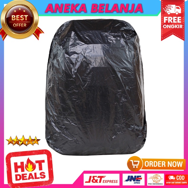 Ransel Backpack Pria Second Journey Hitam List Merah Free Raincover Berkualitas Cocok Untuk Sekolah