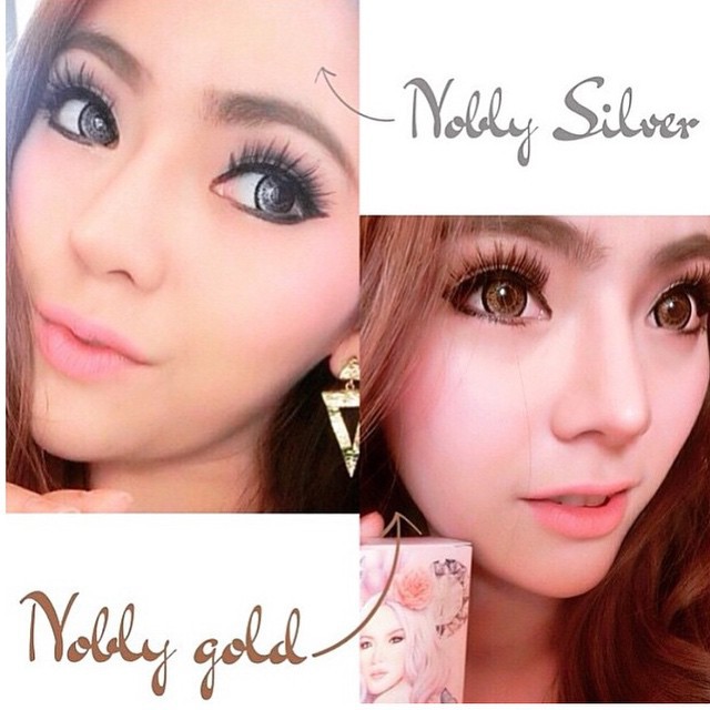 Softlens Dreamcolor NOBLY  | Softlens Minus Softlen Soflen Soft Lens Lensa Kontak Warna Mata