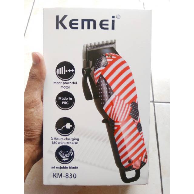 KEMEI KM-830 MESIN CUKUR RAMBUT PROFESSIONAL
