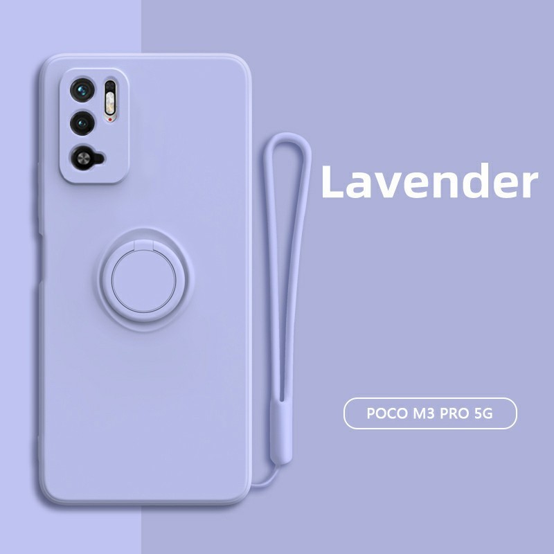 NEW Case Xiaomi POCO M3 Pro - Casing Xiaomi M3 Pro Case Strap Ring